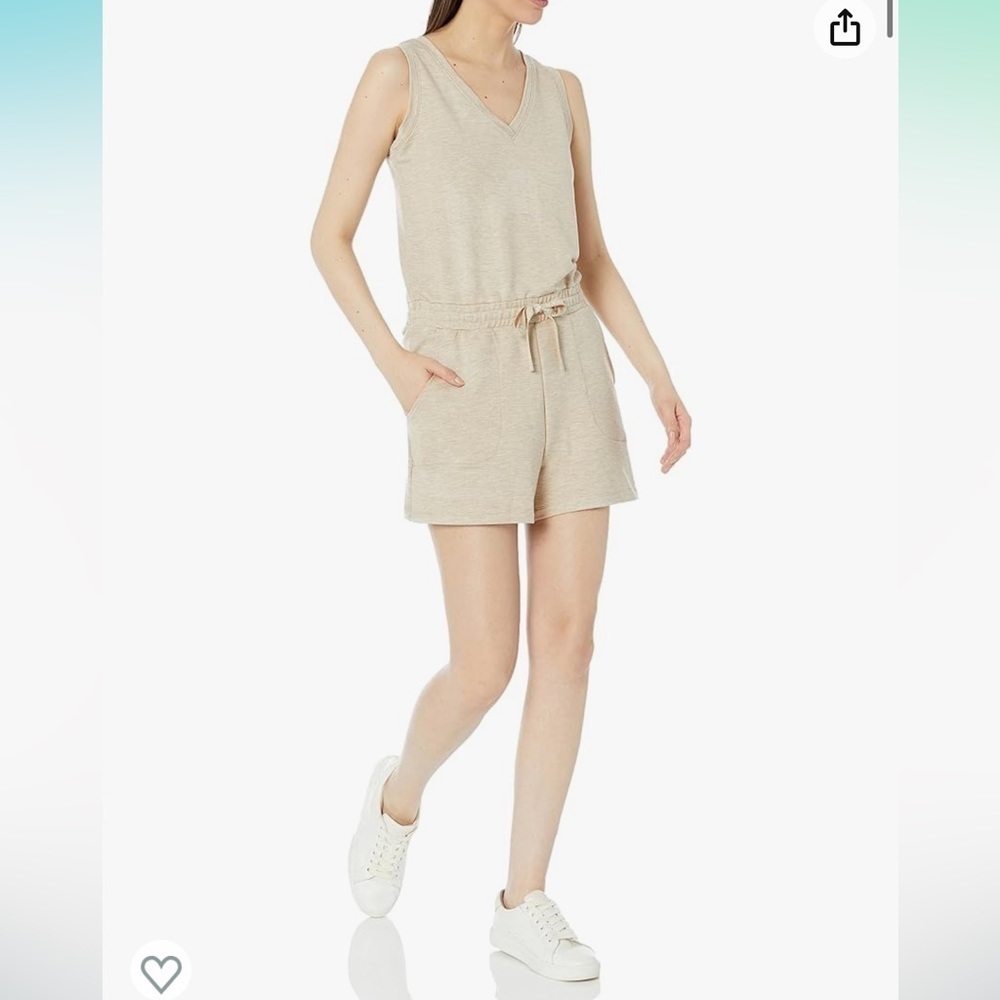 Calvin Klein Heather Oat Color Romper size 2X